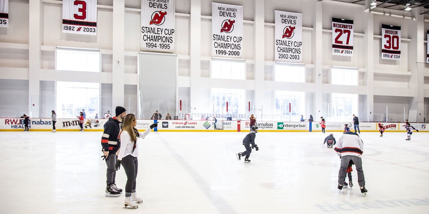 Win A Shot to Skate on the Devils Practice Ice