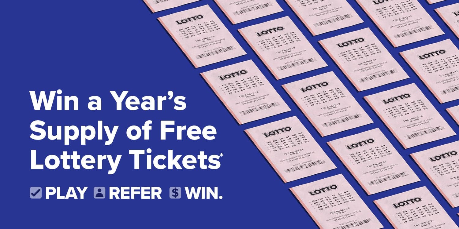 Win a Year's Supply of Free Lottery Tickets*