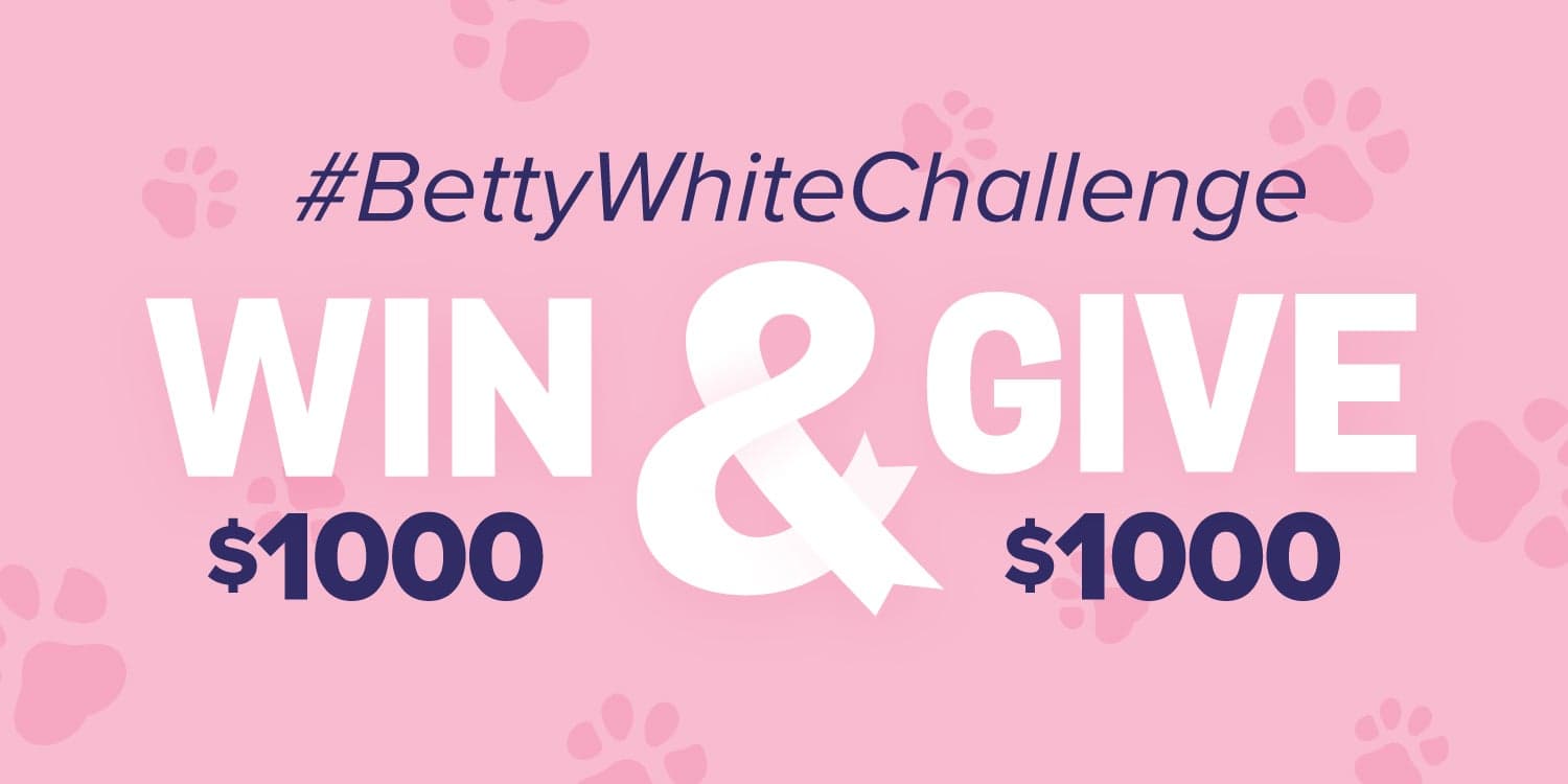 Win & Give up to $1,000 to the Animal Charity of Your Choice